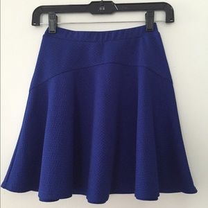 AQUA Royal Blue Skirt