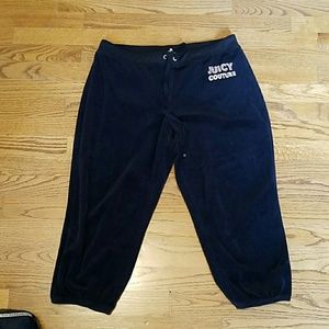 Juicy Couture velour Capri sweats