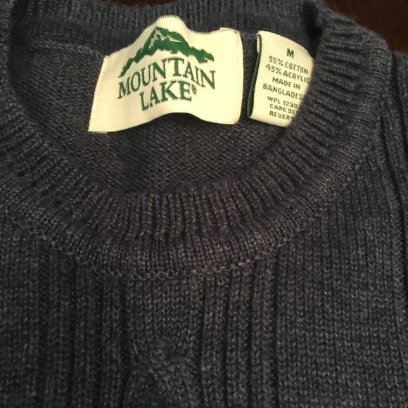 Men's Blue Mountain Lake sweater - Picture 2 of 2