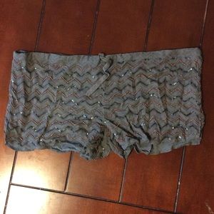 Gorgeous bead and sequins  dressy  shorts