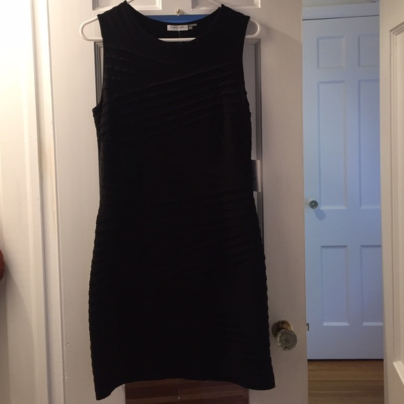 Calvin Klein black cocktail dress