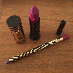 Urban Decay Lipstick and Lipliner- Firebird