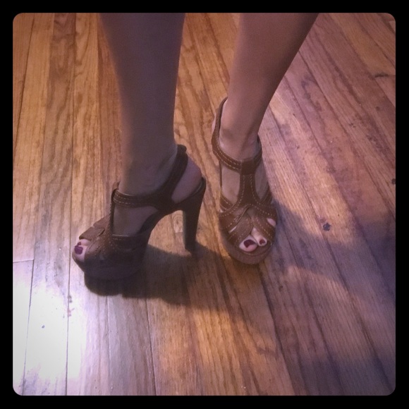 Lauren Conrad Platform Sandals