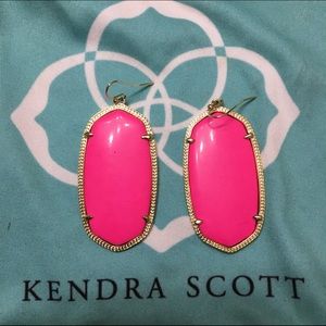 Kendra Scott Danielle Earrings Magenta Magnesite