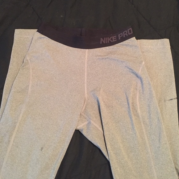 Nike pro dri-fit grey leggings