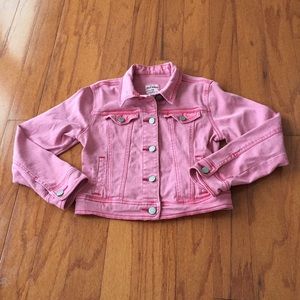 🎀Girls' Pink Jean Jacket Size Medium