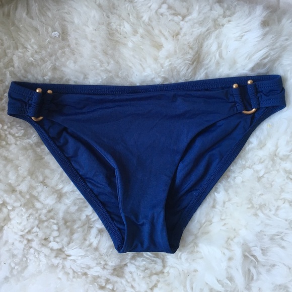 L Space Slate Blue Bikini Bottom - Picture 1 of 3