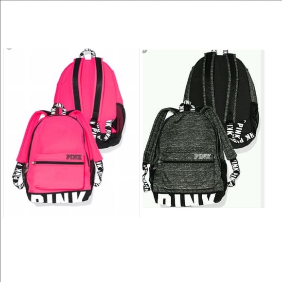 Pink Victoria Secret Campus Backpack