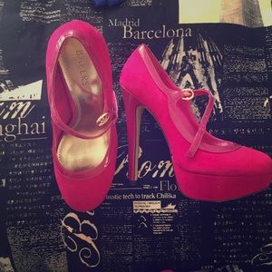 Great Pink Mary Jane Pumps! Bakers Shoes, Tag On