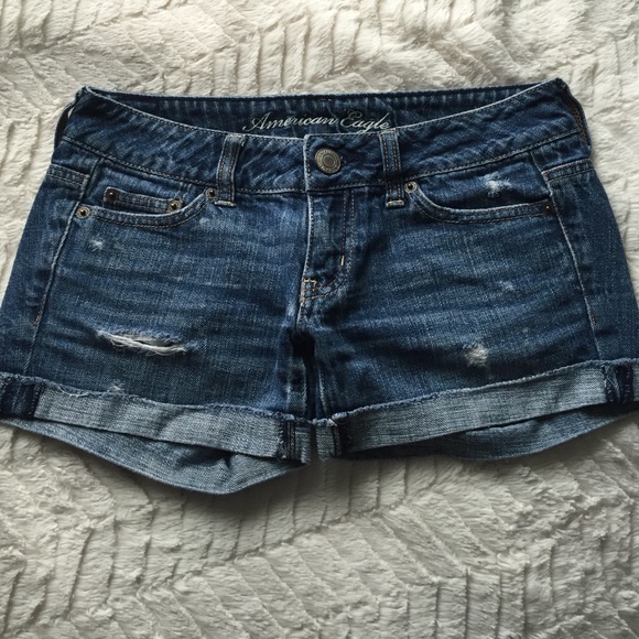 American eagle jean shorts