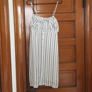 Off the shoulder with straps dress!