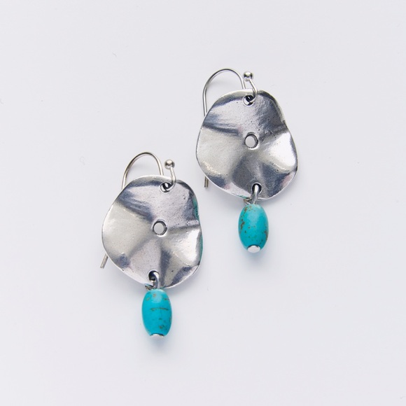 J. Jill Jewelry - Seafoam Coin Drop Earrings