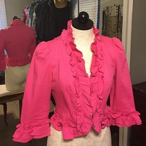 Macys INC 3/4 length jacket size 6