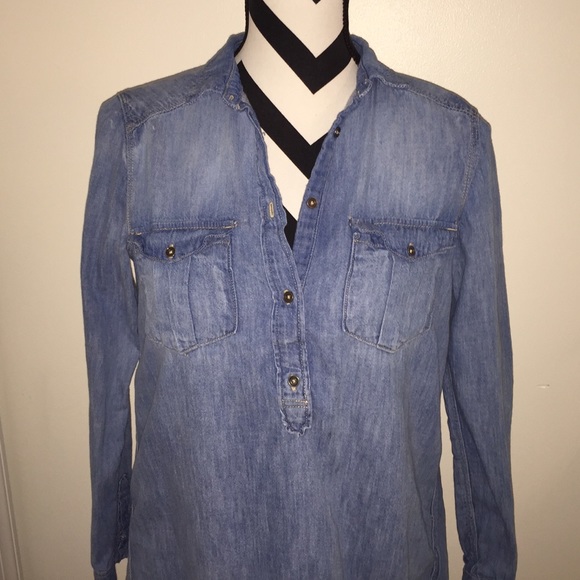 NWOT Chambray Denim Dress