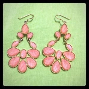 Pink earrings❤