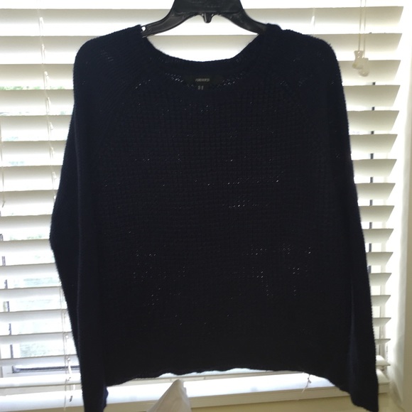 Forever 21 Blue Pullover Sweater