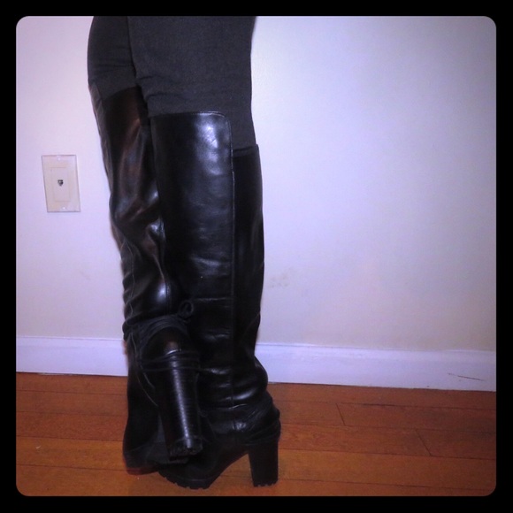 Black Steve Madden Boots