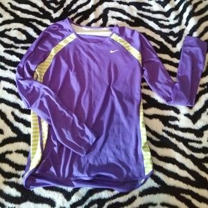 Nike dry-fit long sleeve top