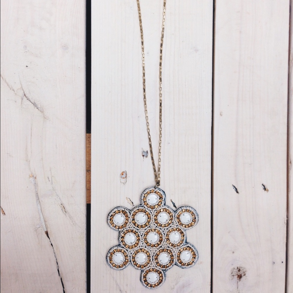 Long chained necklace
