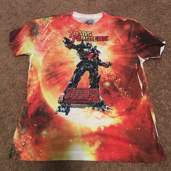 preloved transformers kids shirt