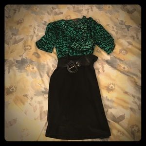 Business Dress - Belt Included!