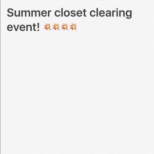 SALE!! Starting @12pm PST