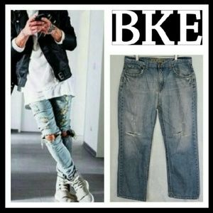 BKE Seth Destroyed Jeans 36X32