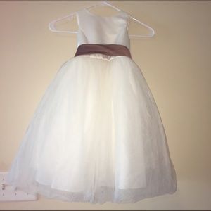 David's Bridal Flower Girl Dress