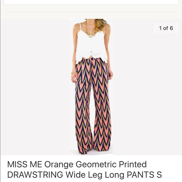 Miss Me Pants - Miss Me drawstring pants-New