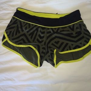 Lulu Lemon Speed Running Shorts