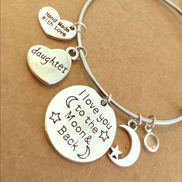 Jewelry I Love You Daughter Charm Bracelet Poshmark