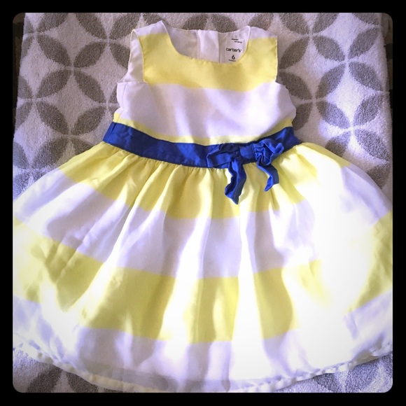 carters yellow dress
