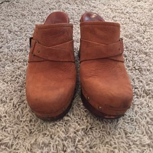 UGG Leather Clogs