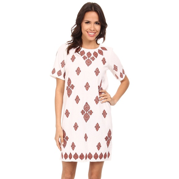Michael kors embroidered dress