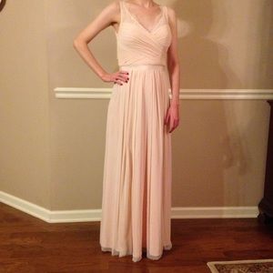 BHLDN Blush Fleur Dress by Hitherto