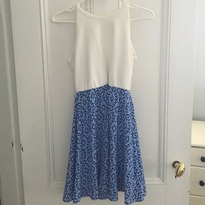 Blue and white Dee Elle Dress from Nordstrom
