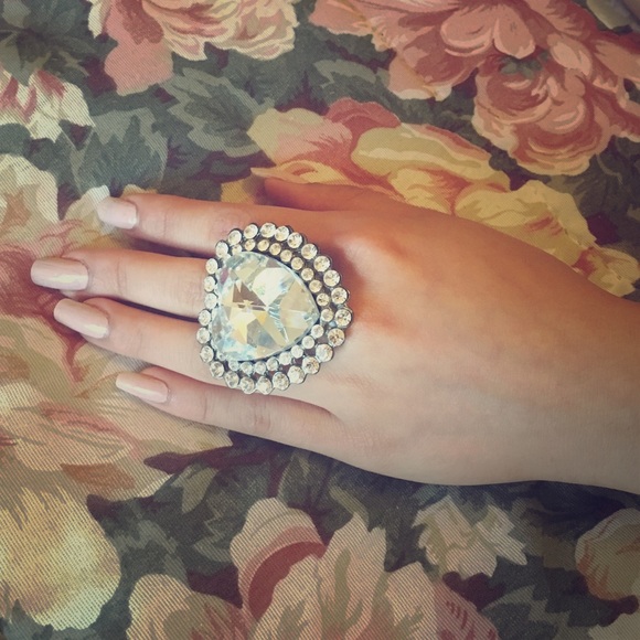 Custom-made heart ring