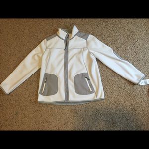 NEW WITH TAG! Green Tea Micro Fleece Zip Jacket XL