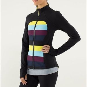 Lululemon Forme Jacket II Powe Stripe