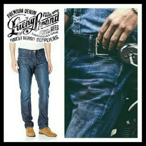 Lucky Brand 121 Heritage Slim Jeans 36 X 30