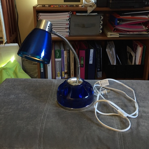 Desk organizer lamp