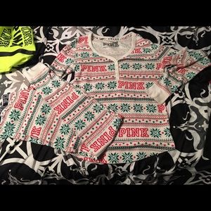 vs pink set - christmas edition (OFFERS WELCOMED)