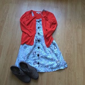 Fit and Flare Modcloth Striped Dress!!