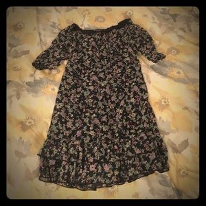 Floral Swishy Dress!