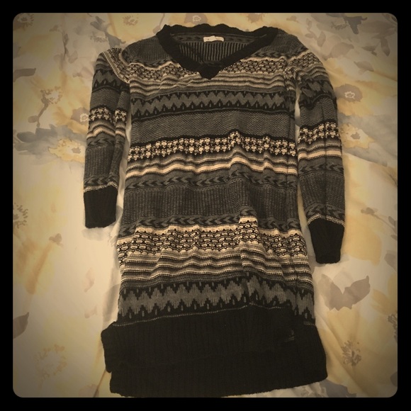 Geometric Sweater Dress! - Picture 1 of 1