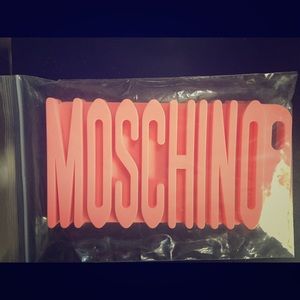 Pink Moschino iPhone 6S Plus 3D Silicone Case