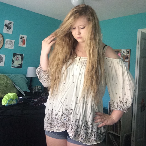 UO Off the Shoulder Blouse