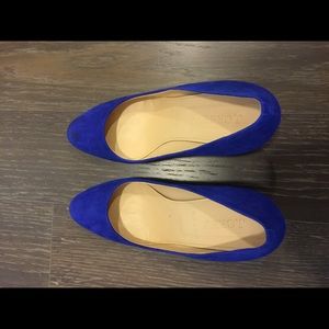 J. Crew Martina Suede Wedges