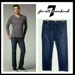 7 For All Mankind Slimmy Jeans 33 X 30