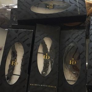 Hair braid headband with crystals differ colors